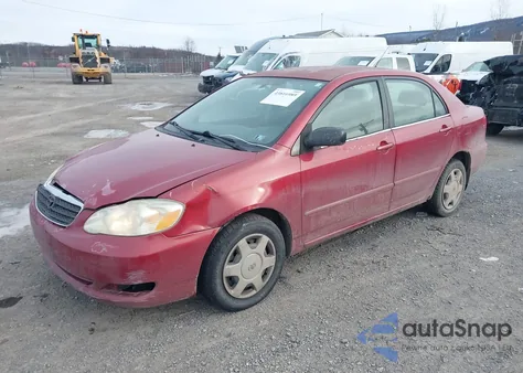 2005 Toyota Corolla Le из США, поврежденный, VIN 2T1BR32E05C373495